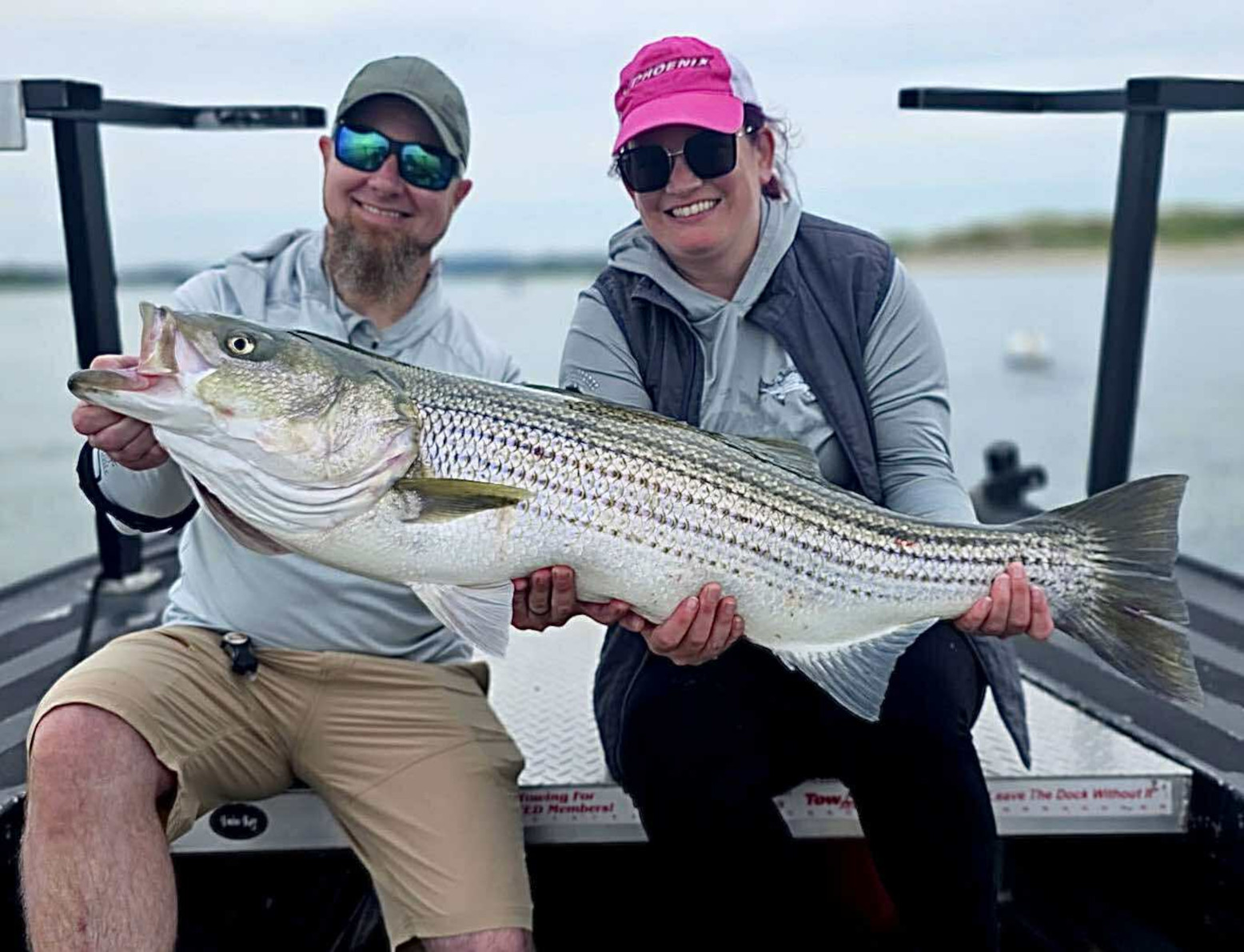 Read more about the article Jamie Bertram’s Monster Striper on Topwater!